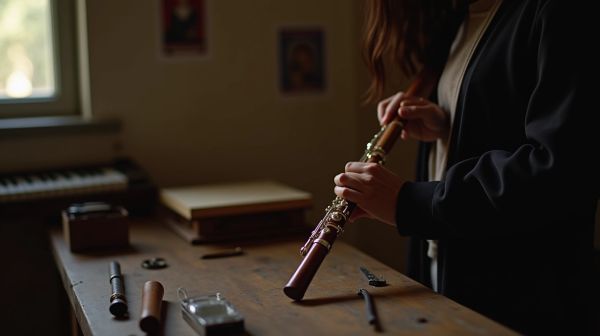 Préparez votre musique avec la flûte en chantier
